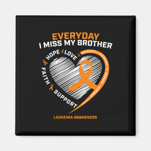 Till minne av broderleukemi magnet