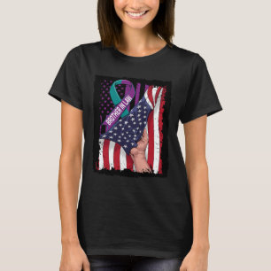 Till minne av broderns i Law Suicide Awareness USA T Shirt