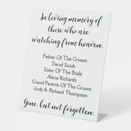 Till minne av de som ser oss från himlen