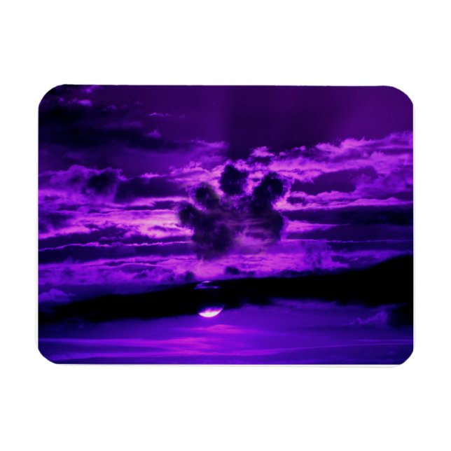 Till minne av ett sällskapsdjur, regnbågskortet magnet (Horisontell)