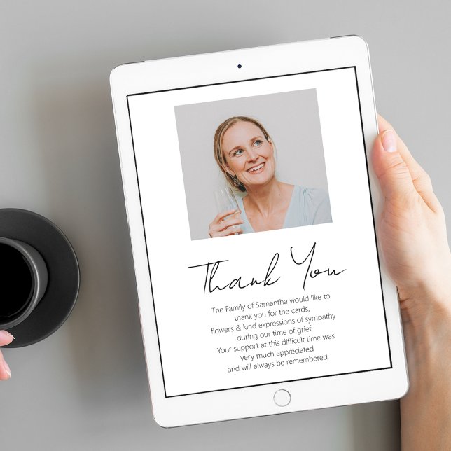 Till minne av | Foto minnesmärke Poster (Skapare uppladdad)