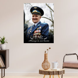 Till minne av | Foto minnesstund begravning Poster