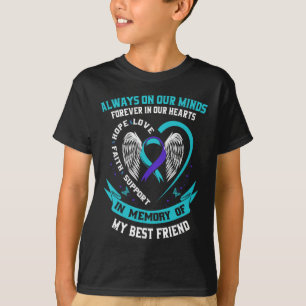 Till minne av min bästa vän för att göra mig medve t shirt