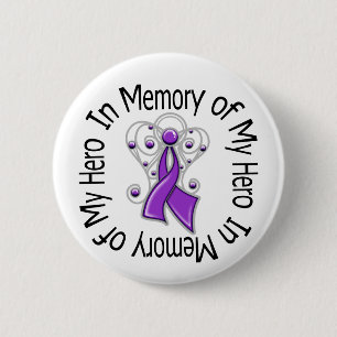 Till minne av min Hero Pancreatic Cancer Angel Vin Knapp