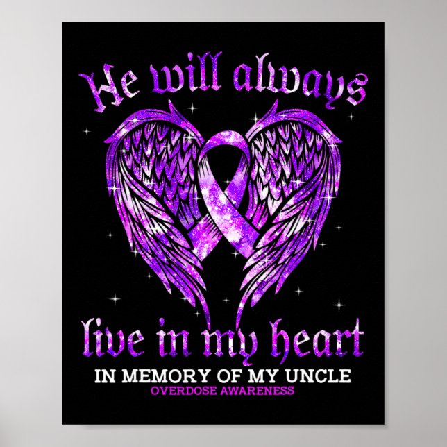 Till minne av min morbror, överdosering, medvetand poster (Framsidan)