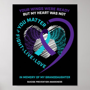 Till minne av min mordotters självmord poster