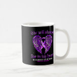 Till minne av min överdoseringsmedvetandehöjande g kaffemugg<br><div class="desc">Till minne av min överdoseringsmedvetandehöjande gel Vinge i Mamma</div>