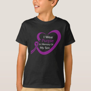 Till minne av min son - överdosering - medvetandeh t shirt