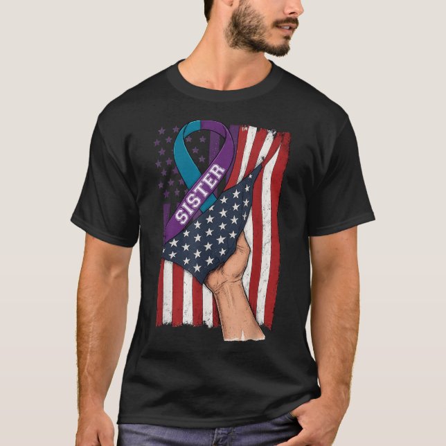 Till minne av mina självmordsförebyggande sjuksköt t shirt (Framsida)