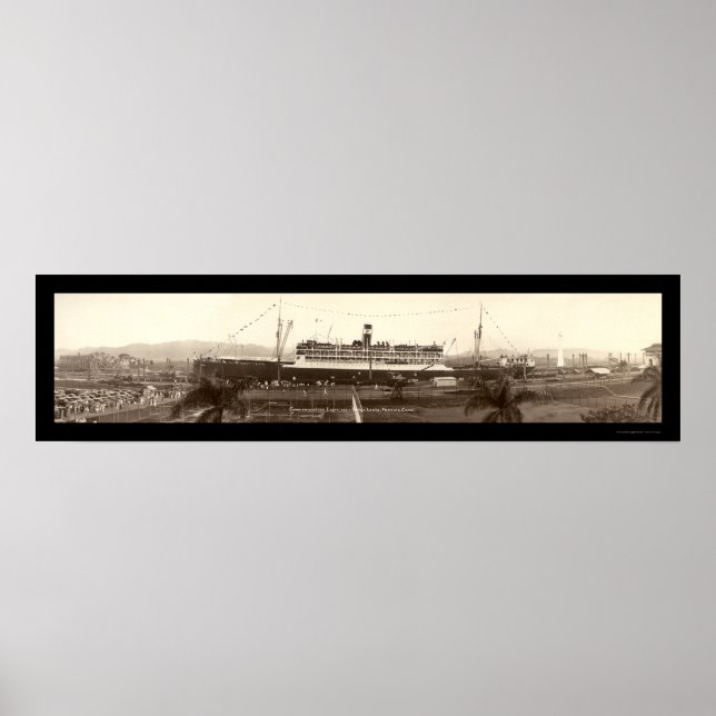 Till minne av Panama Photo 1939 Poster (Framsidan)