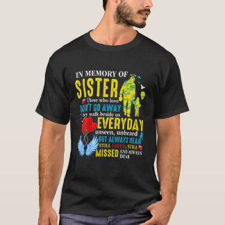 Till minne av syster i himlen, min syster min Guar T Shirt