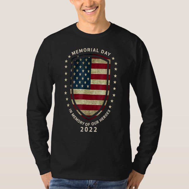 Till minne av våra hjältar 2022 t shirt (Framsida)