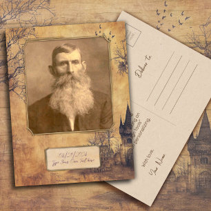 Till minnes av farfar farmor Gammaldags Vykort