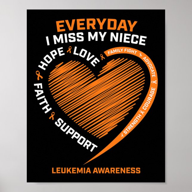 Till minnes av min systerdotter Leukemi  Poster (Framsidan)