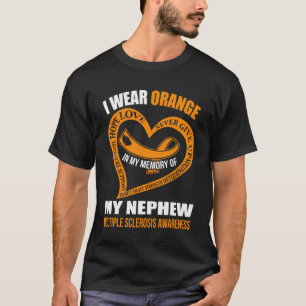 Till mitt minne av min brorson MÅNGA SCLEROSIS MED T Shirt