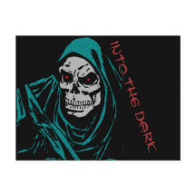 Till Mörken Skelethon Posrcard