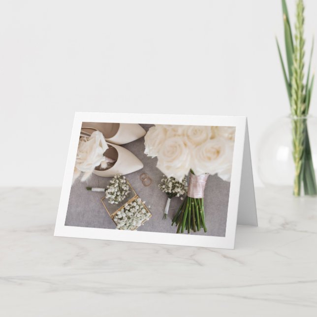 TILL **MYCKET SÄRSKILDA NYGIFTA** KORT (Framsida)