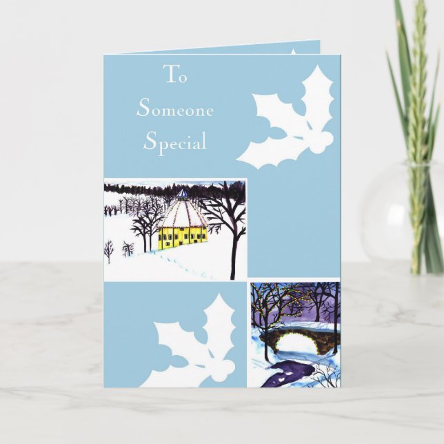 Till någon Speciell Helgkort (Framsida)