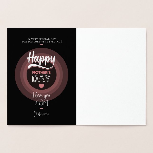 Till någon väldigt speciell folierat kort (Insida)