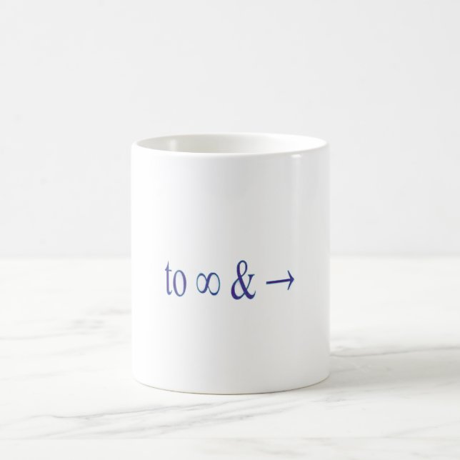Till oändlighet och bortom kaffemugg (Center)