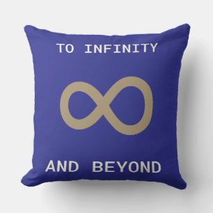 Till oändlighet och därutöver, Math Teacher Gift Kudde