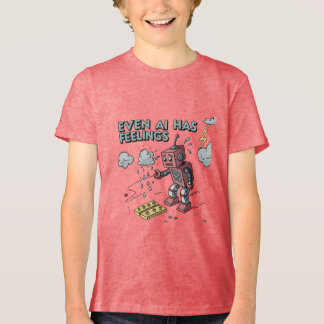 Till och med AI har känslor - den berömda Ledsen R T Shirt