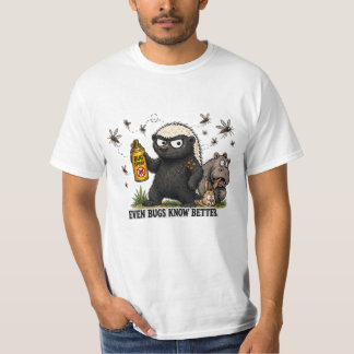 Till och med Bugs Vet Bättre Honungsgrävling Campi T Shirt