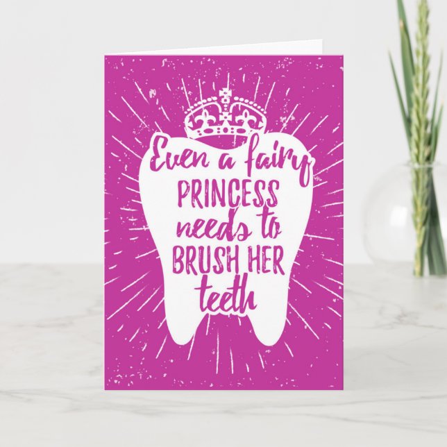 Till och med en Fairy Princess måste krossa hennes Kort (Framsida)