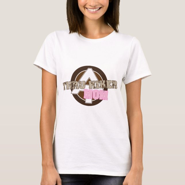 Till och med fotvandraremamma tee shirt (Framsida)