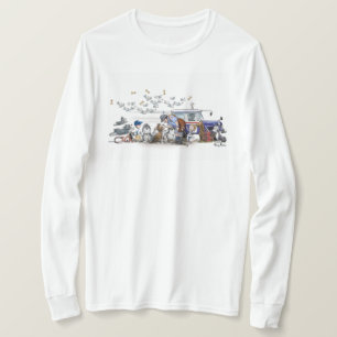 Till och med Hundar och katter Kärlek deras sjöman T Shirt