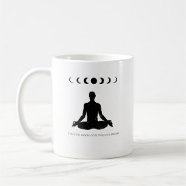 Till och med Måne går genom faser Kaffemugg