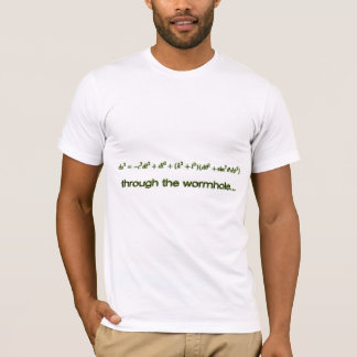 Till och med maskhålprodukterna tee shirt