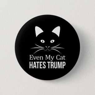 Till och med min katt hatar Trump - Knapp