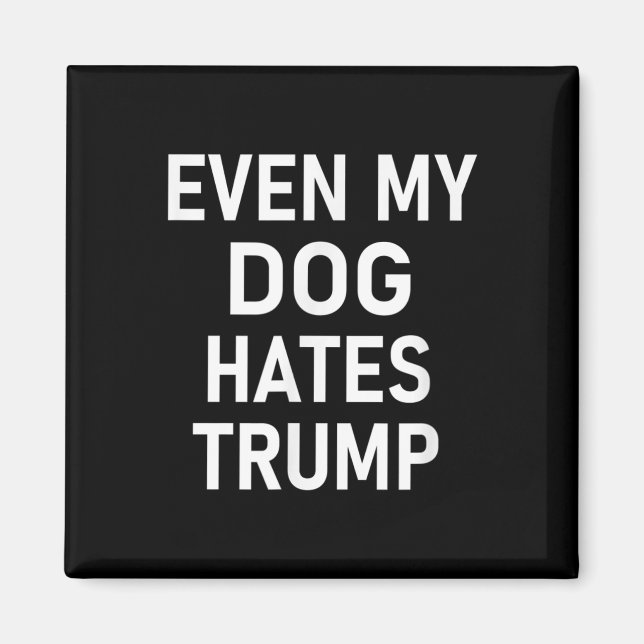 Till och med mina Hund är trumpeter, liberala, kon Magnet (Framsidan)