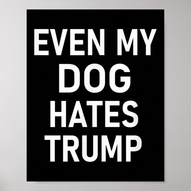 Till och med mina Hund är trumpeter, liberala, kon Poster (Framsidan)
