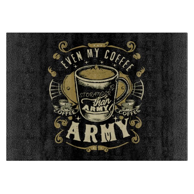 Till och med mitt kaffe är starkare än armén (Framsidan)