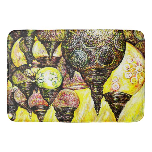 Till och med större idé om Färg Badrumsmatta (Framsidan)