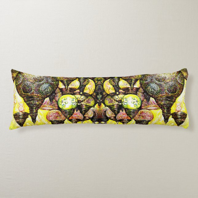 Till och med större idé om Färg Kroppskudde (Framsidan)