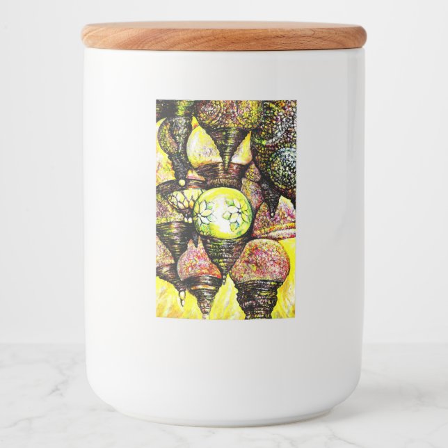 Till och med större idé om Färg Mat Etikett (Framsida)