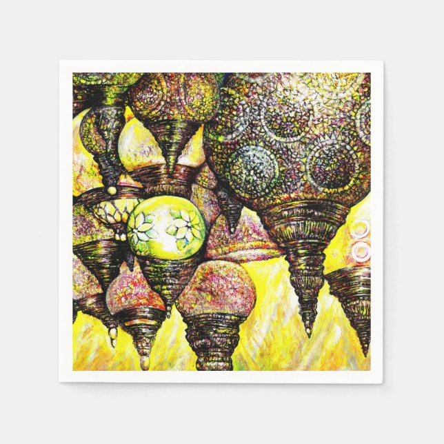 Till och med större idé om Färg Pappersservett (Framsidan)