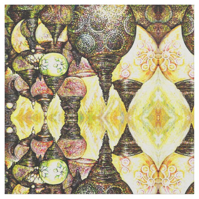 Till och med större idé om Färg Tyg (Närbild)