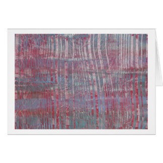 Till och med träden hälsningskort