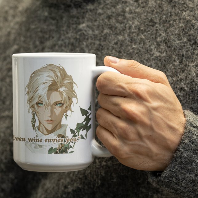 Till och med Vin ger dig anime Guy Kaffemugg (Skapare uppladdad)