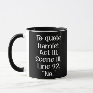 Till offert Hamlet Mugg