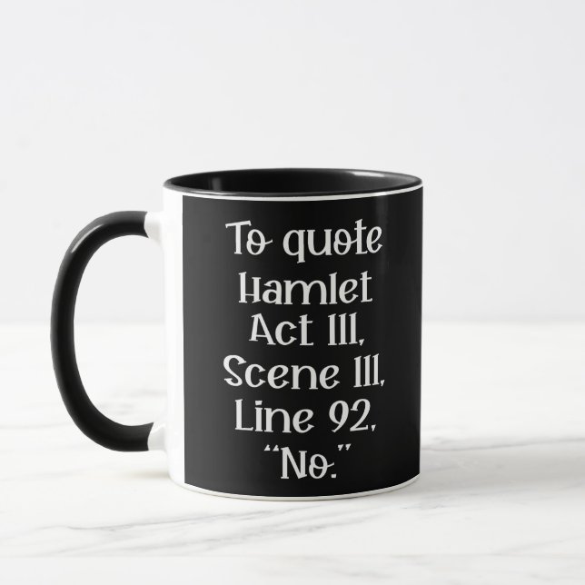 Till offert Hamlet Mugg (Vänster)