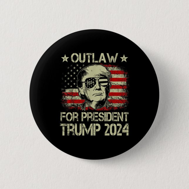 Till ordförande Trump 2024 Knapp (Framsida)