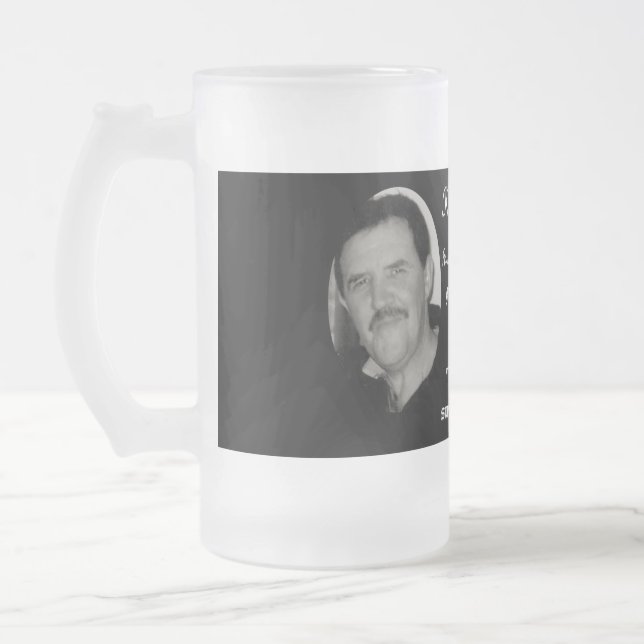 Till oss var han världsminnesmärken frostat ölglas (Vänster)