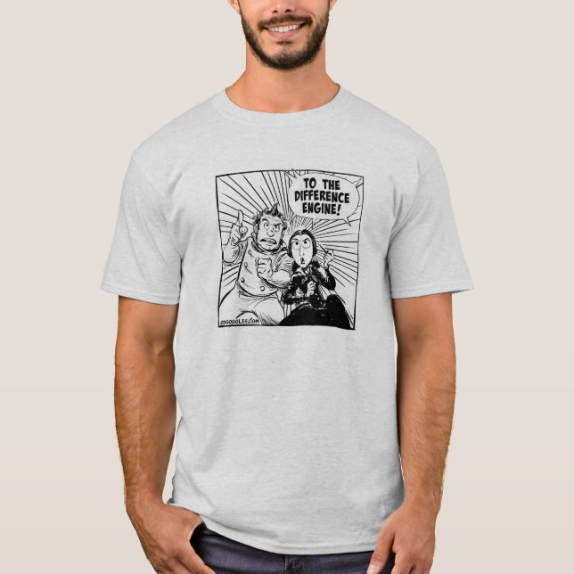 Till panelen för skillnadmotor tee shirt (Framsida)