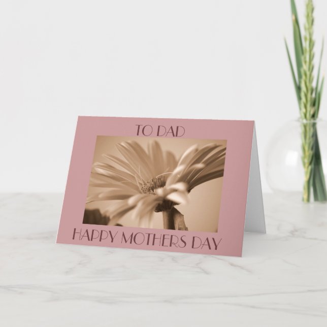 TILL PAPPA MORS DAG KORT (Framsida)