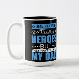 Till Pappa Två-Tonad Mugg